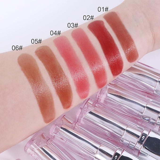 Red Honey Tinted Lip Stain Lip Balm Lip Gloss Lipstick, Sheer Hydrating Lip Stains Tint, Moisturizing Lip Color for All Skin Tones, Nourishing Lip Balm with a Hint of Natural Black Cherry Tint (Red)