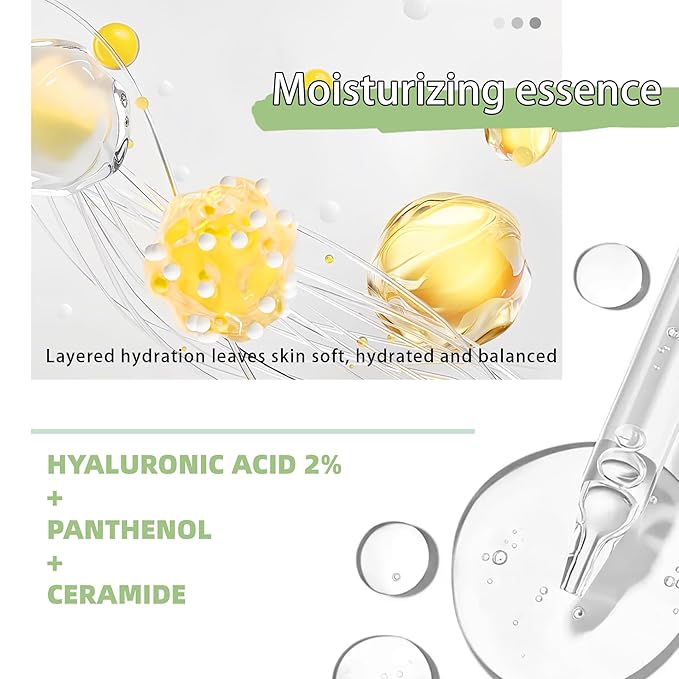 Deep Moisturizing Hyaluronic Acid 2% + Vitamin B5 Serum, Hydrating Face Serum with Ceramides, Supports Skin Plumpness & Elasticity, Helps Visibly Smooth Skin Texture, 1 fl oz (30ml)