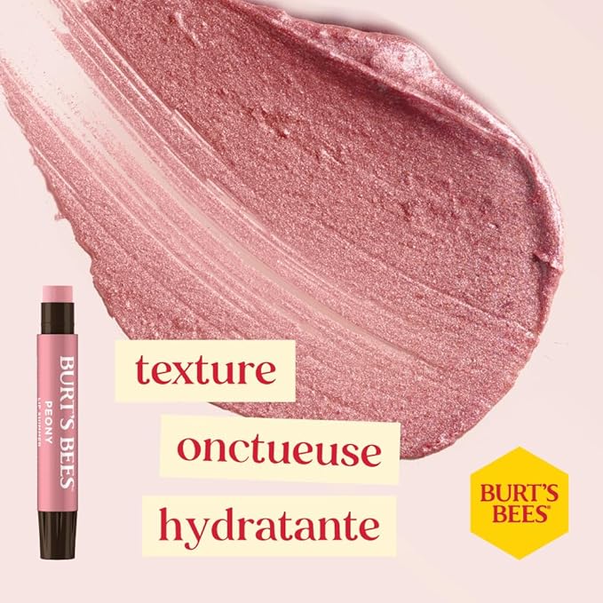 BURTS BEES Kissable Color Lip Shimmer Holiday Gift, 1 EA