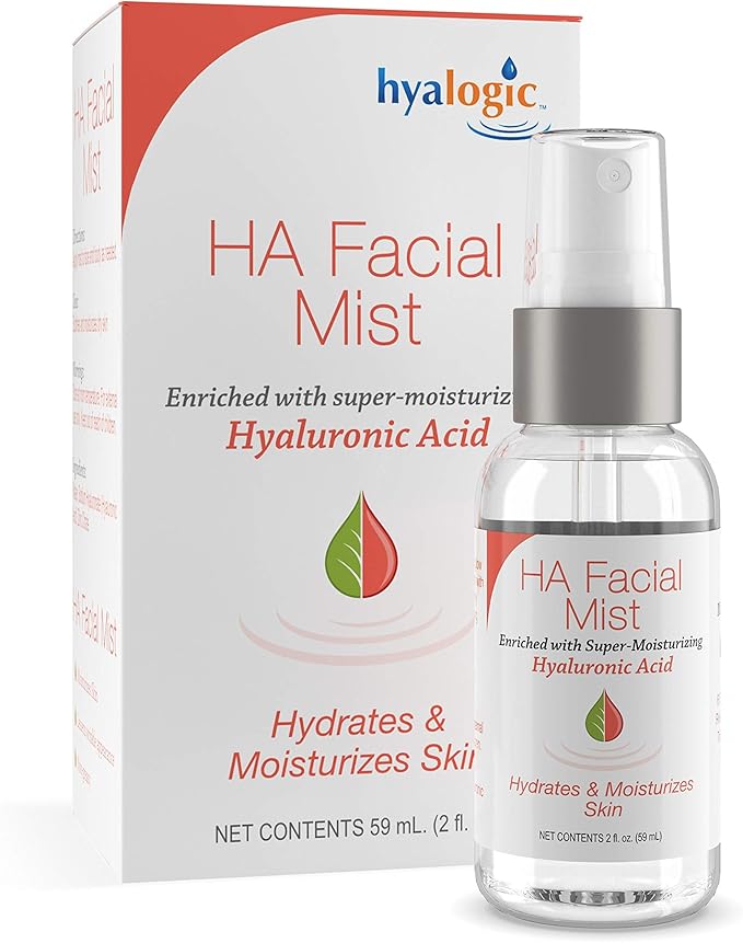 Episilk HA Facial Mist – Hydrating Hyaluronic Acid Spray for Skin Moisture, Helps with Wrinkle Reduction & Refreshing Non-Greasy Face Mist – 2 Ounce
