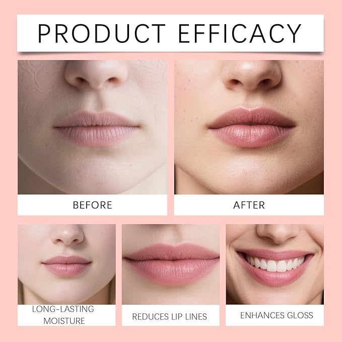 Berry Hydrating Overnight Lip Mask – Nourishing Lip Sleeping Mask with Vitamin E & Strawberry Extract – Lightweight Non-Sticky Night Lip Treatment for Soft Smooth Lips (2)