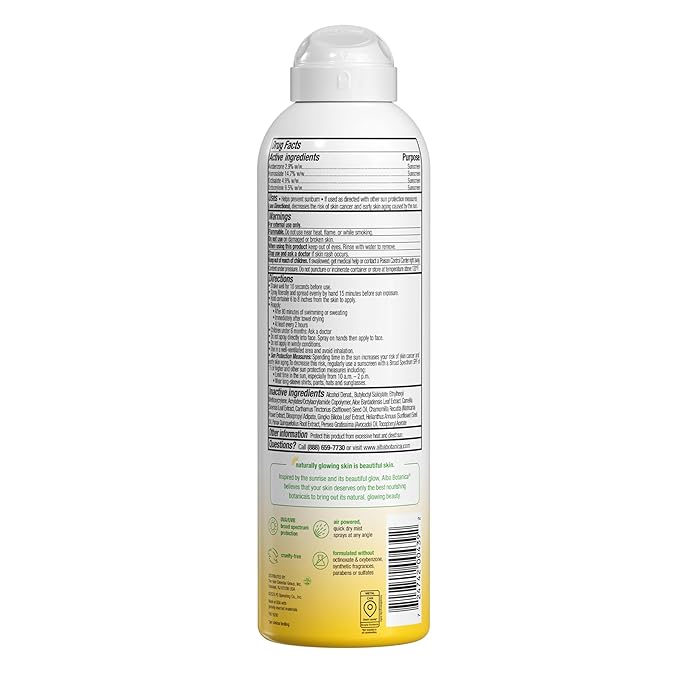 Alba Botanica Sunscreen Spray for Face and Body, Broad Spectrum SPF 70 Sunscreen, Hawaiian Coconut, Water Resistant and Biodegradable, 5 fl. oz. Bottle