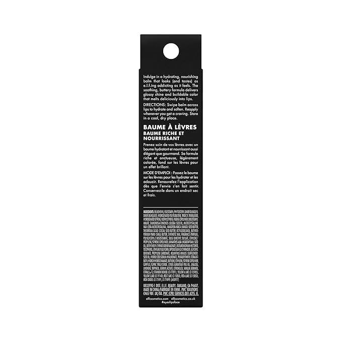 e.l.f. Glow Reviver Melting Lip Balm, Hydrating Tinted Lip Balm For A Glossy Finish & Soft, Supple Lips, Vegan & Cruelty-Free, Sherbet Punch