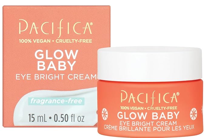 Pacifica, Eye Cream Bright Glow Baby, 0.5 Fl Oz