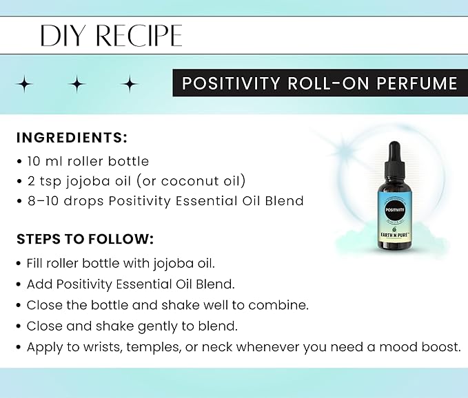 Earth N Pure Essential Oil Blend for Positivity 100 ml