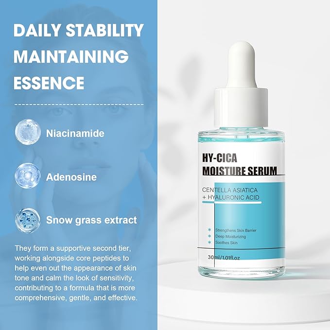 2PCS Peptide Propolis Renewal Serum, Moisturizing Anti-Wrinkle Facial Serum Contains Centella Asiatica Extract and Peptide Propolis Complex