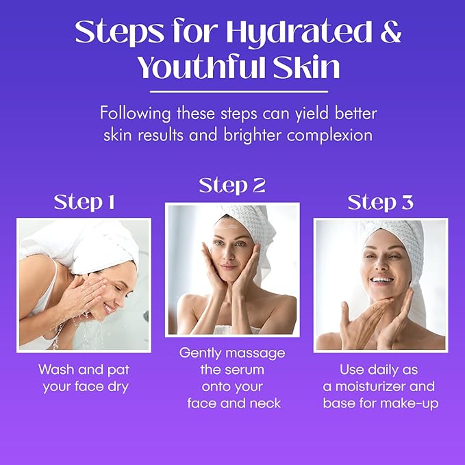 The Beauty Elixir Collagen & Peptides Serum For Face - Dermatologist Tested, Anti-Aging, Hydrating & Repairing Treatment for Fine Lines & Wrinkles - Clean Beauty, Cruelty-Free Korean Skincare - 1.69oz