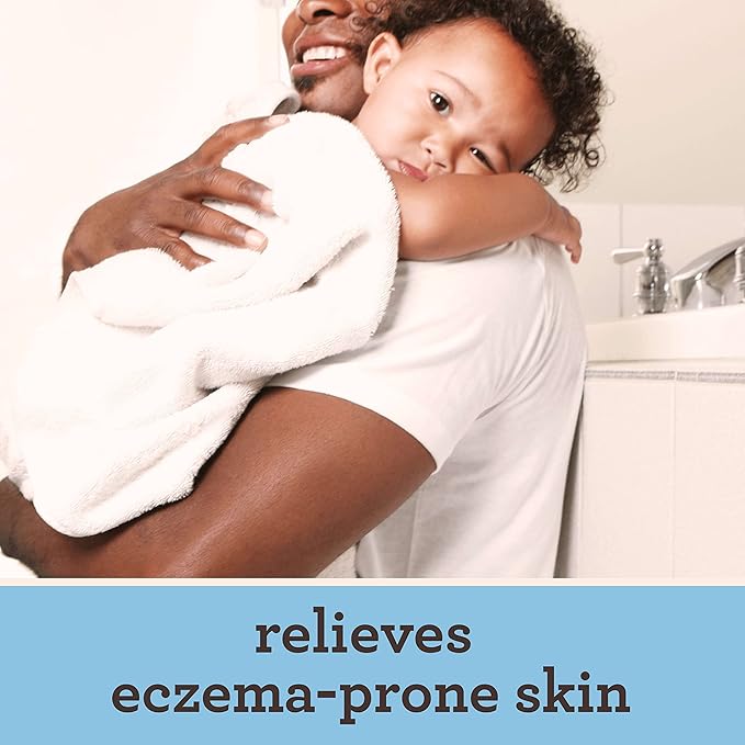Aveeno Baby Eczema Therapy Nighttime Moisturizing Balm, Colloidal Oatmeal & Ceramide, Soothes & Relieves Dry, Itchy Skin from Eczema, Hypoallergenic, Fragrance-Free, Travel Size, 1 oz