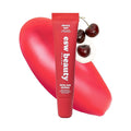ESW Beauty Cherry Tart Smoothie Lip Treatment - Jelly Red Tint with Shea Butter, Peptides, Cherry Extract for Advanced Smoothing & Collagen Boost