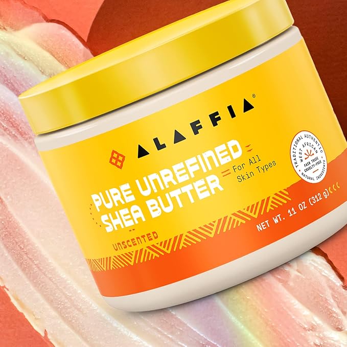 Alaffia Butter Body Shea Unscentd, 11 oz