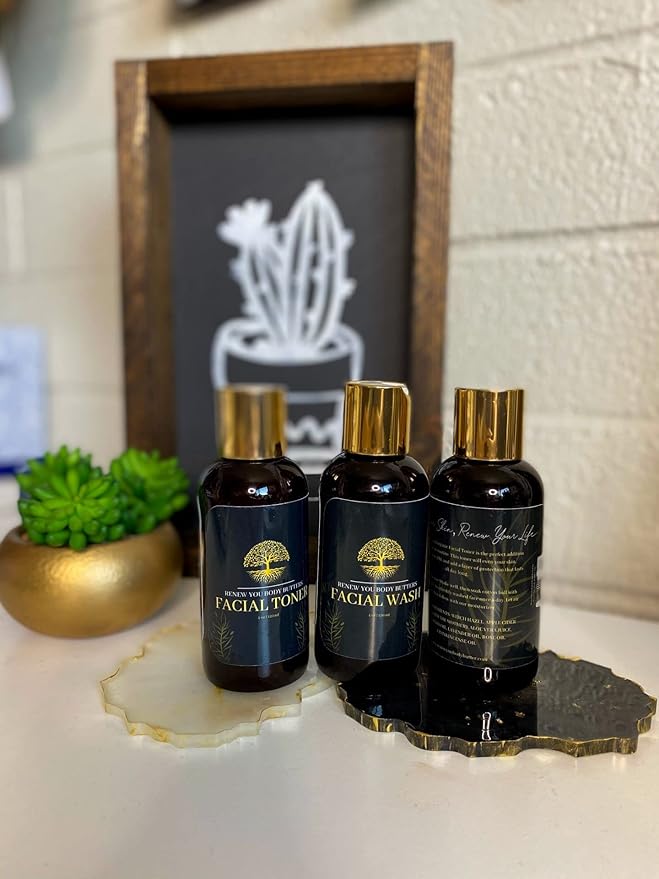 Witch Hazel & Rose Oil Facial Toner - Alcohol-Free Face Toner for Deep Hydration, Soothing Toner for Face, Gentle and Refreshing, with Aloe Vera Hydrating All Skin Types - 4 Oz