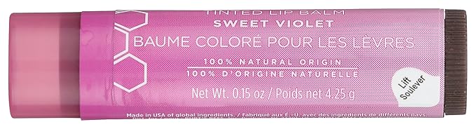 Burt's Bees Tinted Lip Balm, Sweet Violet, 1 Count