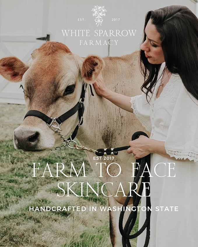 Organic Tallow Lip Balm (Peppermint) from Grass Fed Cows. Super hydrating with Tallow, Olive Oil, Honey, and Beeswax. Sustainable Cardboard Tubes & Hand Filled. Jumbo Size 0.5 oz.