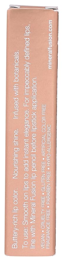 Mineral Fusion Lipstick Butter, Vine, 0.06 Ounce Packaging May Vary