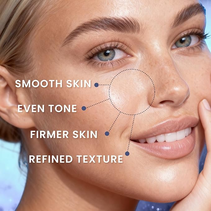 Vitasei AstroDerma Peptide Serum for Face – Zero Gravity Skin Regeneration – Anti-Aging Serum with Collagen Peptide Complex – Night Serum for Hydration, Wrinkle & Firming Care – Made in the USA, 30 ml