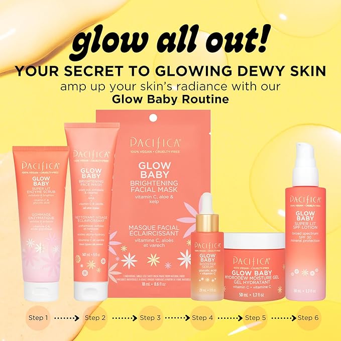 Pacifica, SPF Lotion Glow Baby Super Lit, 1.7 Fl Oz