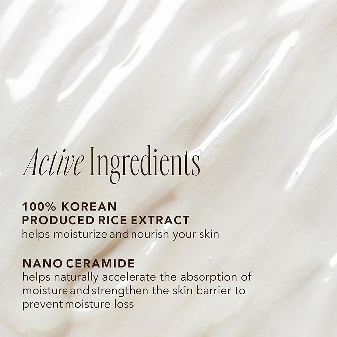THE FACE SHOP Rice Ceramide Moisturizing Emulsion, Hydrating with Rice Water, Targets Dryness, Strengthens Skin Barrier, Lightweight, Korean Skin Care, 5.0 fl. oz.