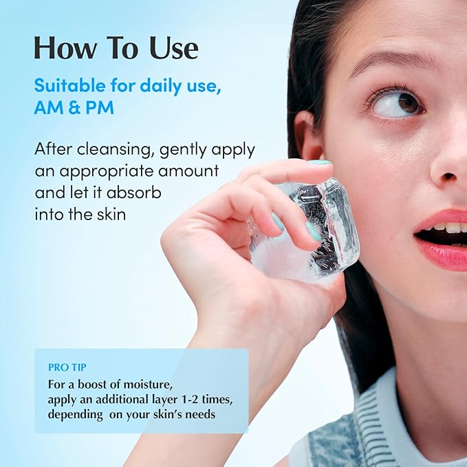 EQQUALBERRY Hyaltoin Flooding Toner | Moisture-Rich Hydrogel Toner for Deep Hydration | Cooling Essence Texture | Hyaluronic Acid & Ectoin | Makeup-Ready Skin (5.07 fl.oz / 150ml)