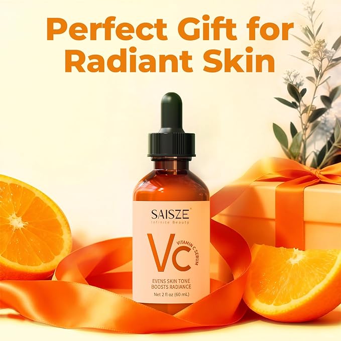 Vitamin C Serum for Face, Facial Serum for Dark Spot, Skin Care Gifts for Women, Mothers Day gifts, Anti Aging with Vitamin C, Hyaluronic Acid, 60ml