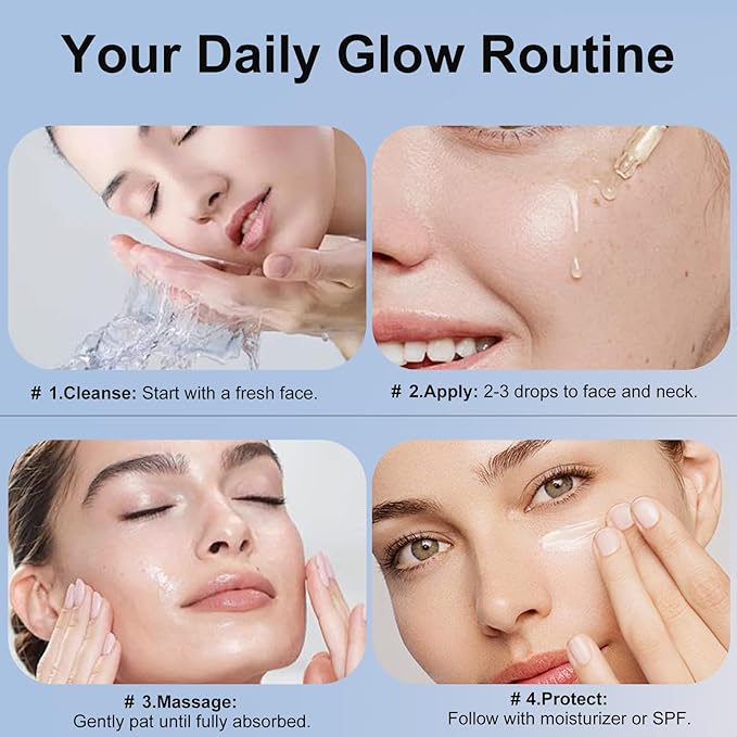 Hyaluronic Acid Facial Serum with Retinol, Vitamin C, Snail Mucin & Collagen-2 fl.oz-Intense Hydration & Balancing Essence -Age-Defying & Enhancing Formula-Daily Skin Care for a Plump, Dewy Complexion