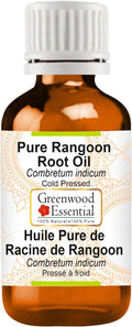 Greenwood Essential Pure Rangoon Root Oil (Combretum indicum) Natural Therapeutic Grade Cold Pressed 100ml (3.38 oz)