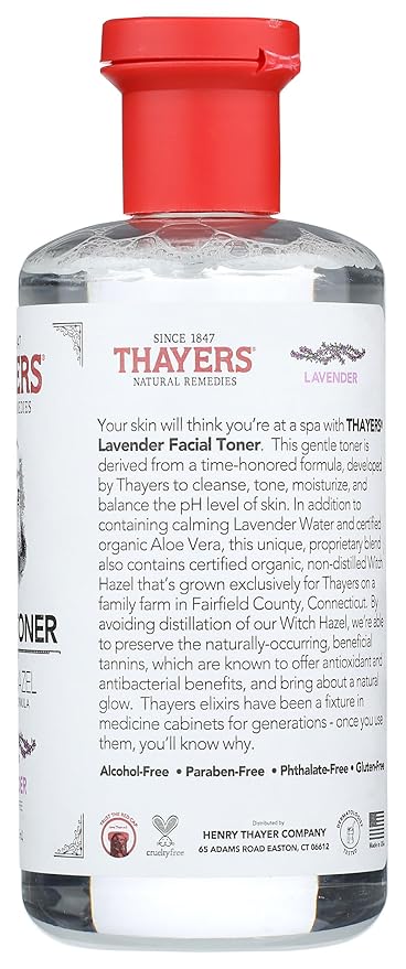 THAYERS Lavender Witch Hazel Toner, 12 FZ