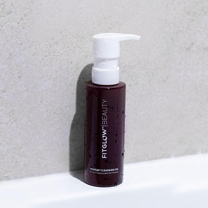 FITGLOW Beauty - Natural Water-Free Makeup Cleansing Oil | Vegan, Woman-Owned Clean Beauty (2.7 fl oz | 80 ml)