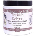 Blossom to Bath Turkish Coffee Cocoa Mango Body Cream (8 Ounce) - Natural Fragrance - Feels Like A Lotion And Works Like A Butter with a Sweetly Rich And Spicy Scent