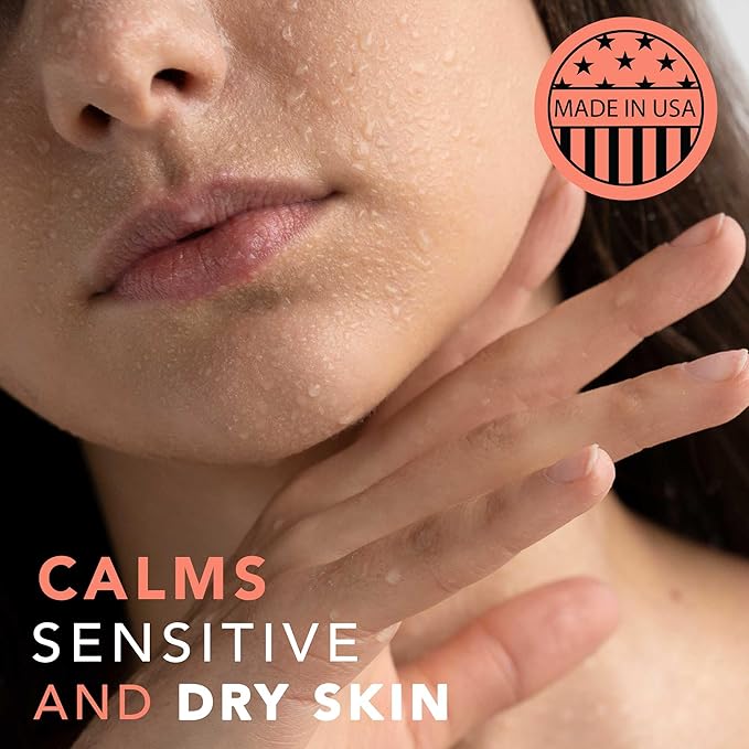 Rose Water Spray for Face - USA Made with Hydrating Natural & Organic Ingredients for Glowing Skin, Alcohol-Free Rosewater Toner Mist with Witch Hazel & Glycerin for Dry and Sensitive Skin