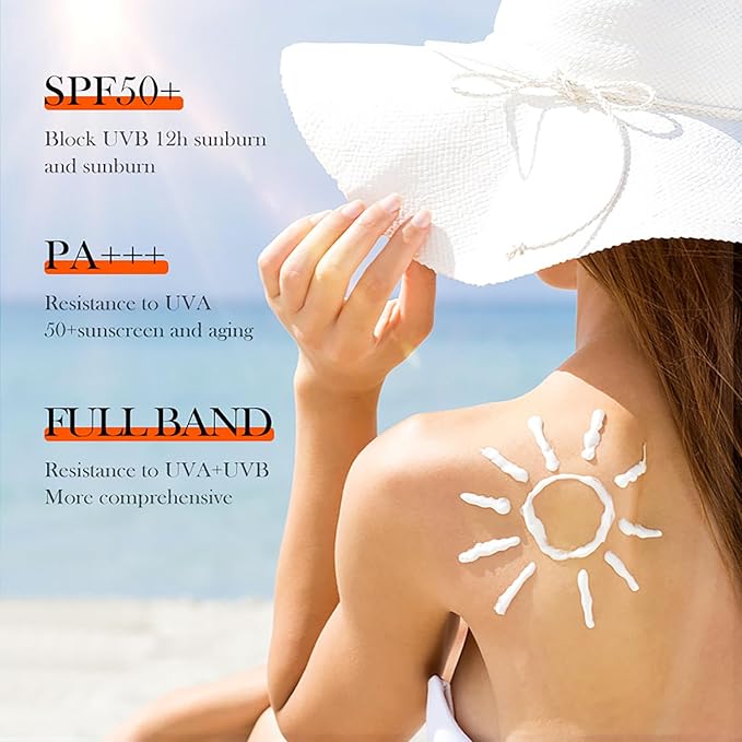 BIOAQUA Aloe Vera Sunscreen Repair Lotion SPF 60+ PA+++ High Sun Protection Blocking UVB UVA 40g / 1.41oz