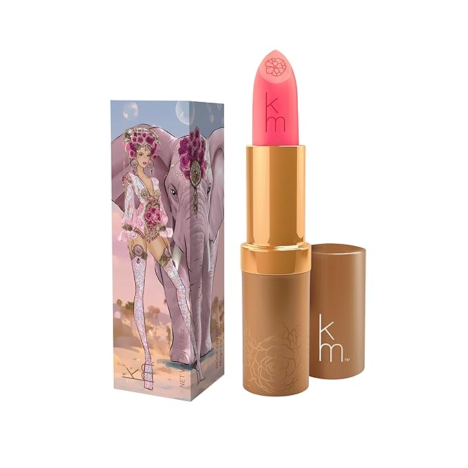 Karen Murrell Color Changing Lipstick – Rose Quartz – pH-Activated, 100% All Natural Lip Tint for Healthy, Beautiful Lips