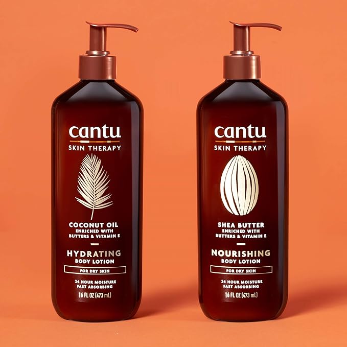 Cantu Coconut Oil Body Lotion, 16 Fl Oz