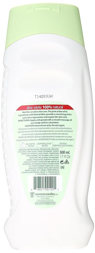 Instituto Espanol Aloe Vera Lotion, 17 Ounce