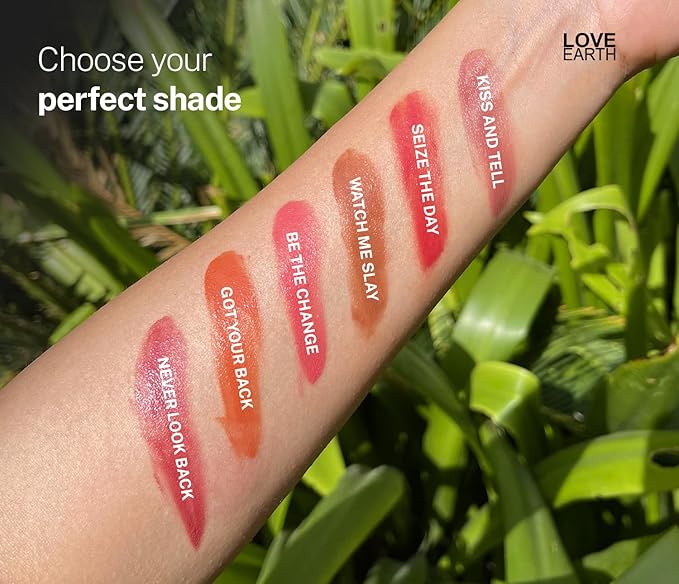 Love Earth Lip Tint & Cheek Tint Multipot-Got Your Back With Richness Of Essential Oils And Vitamin E For Lips, Eyelids & Cheeks
