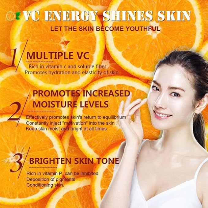 25% Best Vitamin C Serum for Face (2 Oz/60 ml) Hyaluronic Acid Vitamin E Retinol Ferulic Acid Niacinamide Collagen in Anti Aging Eye Circles Fine Lines Wrinkles Dark Spots - All Skin Types