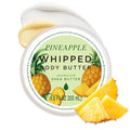 Princess Belle Pineapple Whipped Shea Body Butter, Body Moisturizer for Dry Skin, Pineapple Scented Body Care, Leaves Skin Feeling Moisturized and Soft-200ml(6.8 floz)