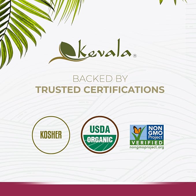 Kevala Organic Coconut Butter - Natural Plant-Based Sandwich Spread, Made in USA, Spreadable Coconut Cream for Daily Baking and Cooking, Nutritious Addition to Snacks and Breakfasts, 2 lb