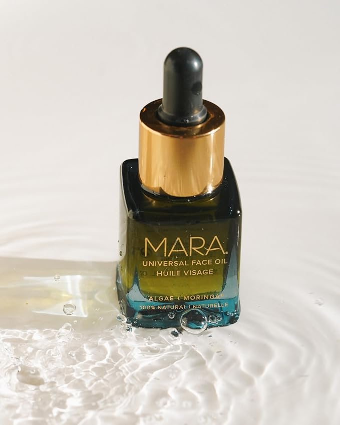 MARA Universal Face Oil – Hydrating & Anti-Aging Face Oil with Algae, Moringa & Superfood Oils – Glow-Boosting Facial Oil to Plump, Firm & Smooth Skin (0.5 oz / 15 ml)