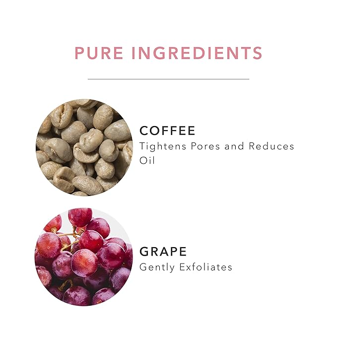 100% PURE Acai Pulp Facial Scrub, Exfoliating, Organic Face Wash (2 Fl Oz)