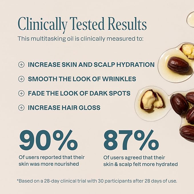 Cliganic Organic Jojoba Oil, 100% Pure (4oz) | Moisturizing for Face, Hair, Skin & Nails | Natural Cold Pressed Hexane Free | Base Carrier Oil (Pack of 2)