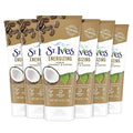St. Ives Facial Scrub, Energizing Coconut & Coffee 6-Pack – Deep Exfoliant for Fresh, Glowing Skin, 6 Oz Ea