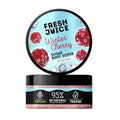 Fresh Juice Winter Cherry Sugar Body Scrub – Gentle Exfoliating Body Scrub with Shea Butter – 95% Natural Ingredients, Vegan – Nourishes, Smooths & Luxurious Care – 6.76 fl oz