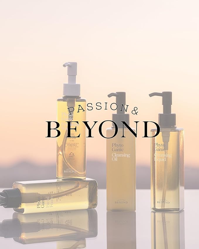 BEYOND Phytoganic Makeup Cleansing Oil (6.8fl oz) - Vegan Formula Korean Skin Care. Gel-Type Oil Cleanser for Heavy Makeup and Impurities Removal, Clean Herbs, Phyto-Biome