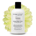 The Soap Exchange Body Lotion - Coconut Scent - Hand Crafted 8 fl oz / 240 ml Natural Artisan Skin Care for Hand, Face, & Body, Moisturize, Hydrate, & Protect. Made in the USA.