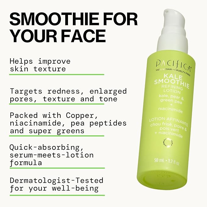 Pacifica, Lotion Refining Kale Smoothie, 1.7 Fl Oz