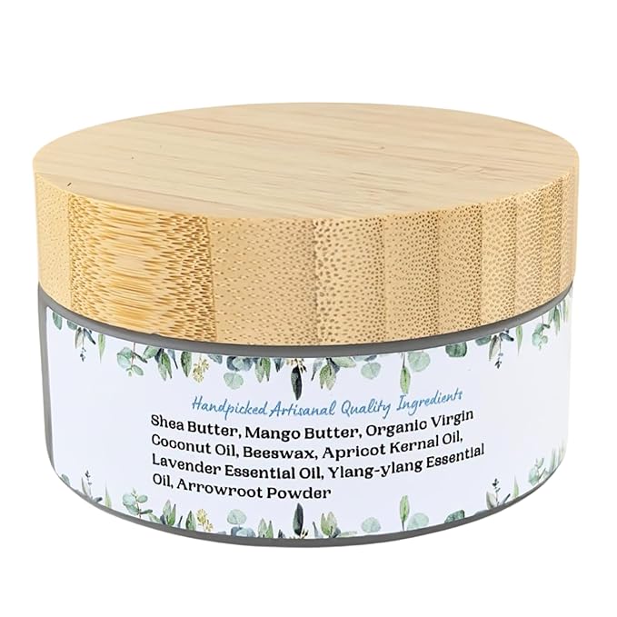Dale's Natural Body Butter - Non-Greasy Lotion Moisturizer - Hydrating & Nourishing for Dry Skin - Shea, Mango & Coconut Oil Blend - Vegan & Cruelty-Free - Suitable for Entire Body - 100ml