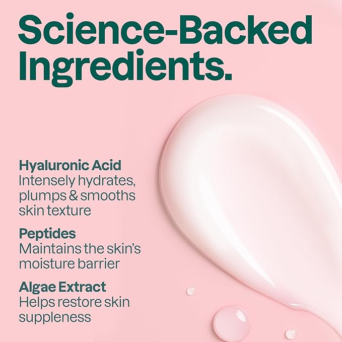 ATTITUDE Anti Aging Eye Cream, With Peptides, Algae Extract & Hyaluronic Acid, For Dark Circles & Wrinkles, Fragrance Free Skincare, Dermatologically Tested, EWG Verified, Vegan, 0,5 Fl Oz