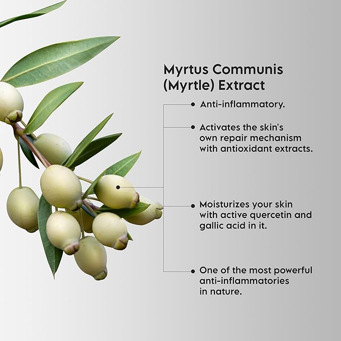 Botanical Skin Care Spray Collection | Myrtus Extract | Daily Hydrating Cosmetic Care for Skin 100ml (Diaper Rash & Allergies, 3.38 Fl Oz)