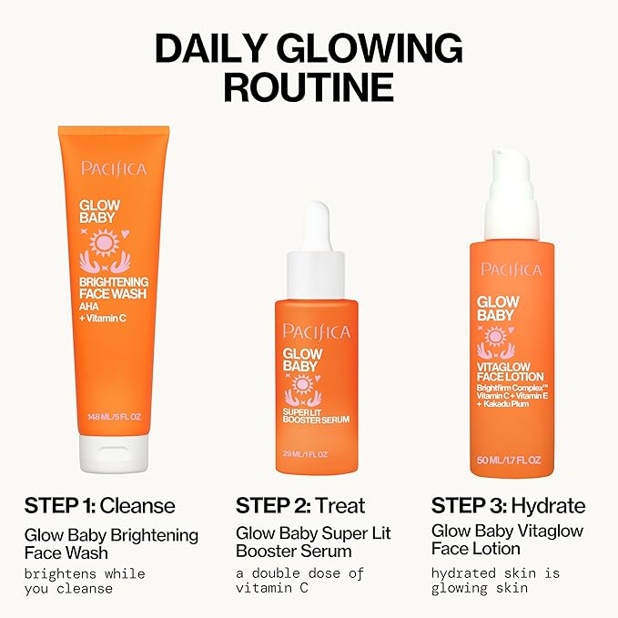 Pacifica, Face Wash Glow Baby Brightening, 5 Fl Oz