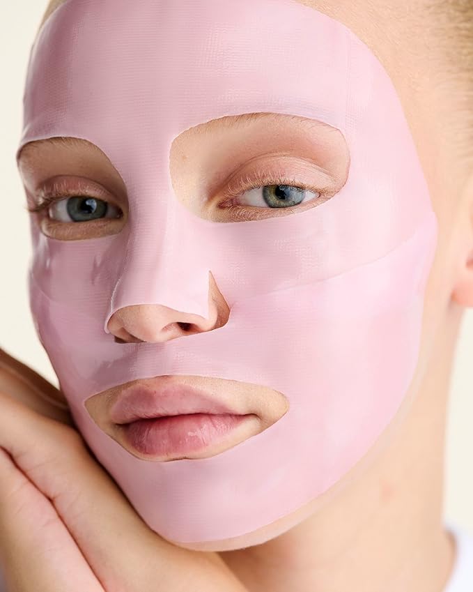 LOOPS Beauty Bridgerton™ NETFLIX Enduring Romance Set -The Best Hydrogel Face Masks for Every Skin Moment Face Mask - 2 Hydrating Masks - Dream Slleep and Double Take - All Skin Types, 2pc